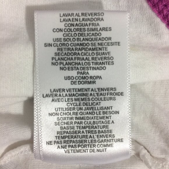 Lucky Brand Baby 3-6M White & Pink Boho Bodysuit - Picture 5 of 6